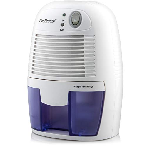 Pro Breeze Luftentfeuchter Mini 500ml Entfeuchter gegen Feuchtigkeit, Schmutz und Schimmel in kleinen Räumen im Haus, Abstellkammer, Kleiderschrank oder Wohnwagen Pro Breeze Luftentfeuchter Mini 500ml Entfeuchter gegen Feuchtigkeit, Schmutz und Schimmel in kleinen Räumen im Haus, Abstellkammer, Kleiderschrank oder Wohnwagen