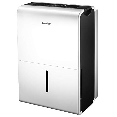 Comfee Luftentfeuchter, 50L/24h, Raumgröße ca. 250m³(100m²), Intelligenter Entfeuchtermodus, 24H Timer, Wassertank 6L, MDDP-50DEN7 Comfee Luftentfeuchter, 50L/24h, Raumgröße ca. 250m³(100m²), Intelligenter Entfeuchtermodus, 24H Timer, Wassertank 6L, MDDP-50DEN7