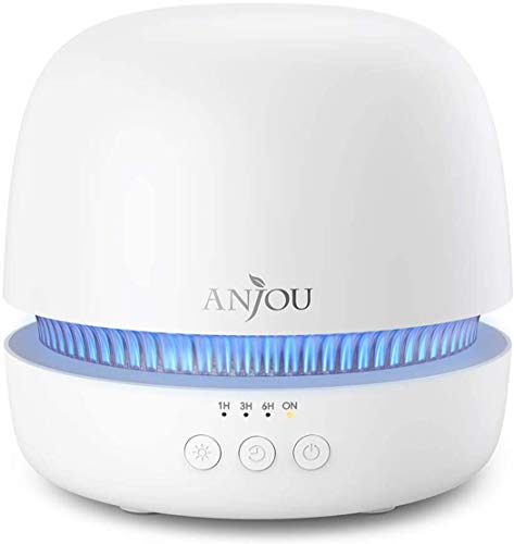 Anjou Aroma Diffuser Diffusor 300ML Ultraschall Luftbefeuchter Duftlampen Humidifier BPA-Free mit patentiertem Ölflusssystem für ätherische öle Raumbefeuchter Kinderzimmer Schlafzimmer Raum Büro Yoga Anjou Aroma Diffuser Diffusor 300ML Ultraschall Luftbefeuchter Duftlampen Humidifier BPA-Free mit patentiertem Ölflusssystem für ätherische öle Raumbefeuchter Kinderzimmer Schlafzimmer Raum Büro Yoga