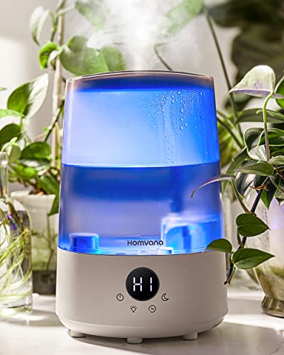 Luftbefeuchter für Schlafzimmer, Homvana 3L Cool Mist Humidifier Aroma Diffuser für Babyzimmer Kinderzimmer, 32H Laufzeit, Leiser Betrieb, Auto Diffuser Humidifiers, Air luftbefeuchter mit Nachtlicht Luftbefeuchter für Schlafzimmer, Homvana 3L Cool Mist Humidifier Aroma Diffuser für Babyzimmer Kinderzimmer, 32H Laufzeit, Leiser Betrieb, Auto Diffuser Humidifiers, Air luftbefeuchter mit Nachtlicht